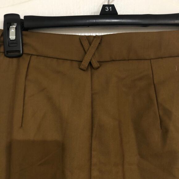Commense Womens A-Line Skirt Size Small Brown Back Slit With Pockets Maxi Casual - Picture 6 of 10